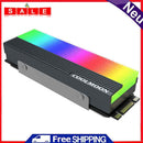 COOLMOON CM-M7S Heatsink Radiator Cooler M.2 2280 ARGB SSD Heat Dissipation Pad