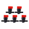 5X 8mm In-Line Petrol On-Off Fuel Tap Switch Petcock Valve - Motorcycle Bike: