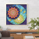 5D DIY Diamond Painting Moon Mandala Partial Special Shape Drill Picture Newly