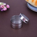 Stainless Steel Kitchen Spice Jar Seasoning Condiment Jar Bottle