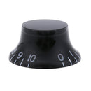 4pcs/Set Black Acrylic Electric Guitar Bass Volume Rotary Selector Potentiometer Cap 17 /