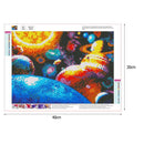 5D DIY Full Drill Diamond Painting Universe Cross Stitch Needlework Craft Mosaic