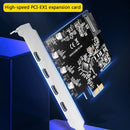 MAIWO KC019 PCIE to Type-C USB 3.1 Expansion Card 5Gbps 15pin SATA Power Adapter