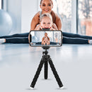 Phone Tripod & Selfie Stick Stand Professional with Wireless Remote and Clips