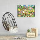 5D DIY Full Drill Diamond Painting Bird Cross Stitch Embroidery Needlework