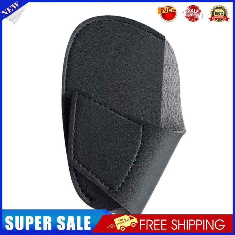 Golf Iron Club Head Cover Rod Head Protective Case PU Wedges Cover (Black)