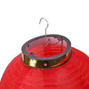 2pcs Round Chinese Lanterns Hanging Wedding Birthday Party Decor (A Red) Newly