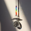 Crystal Suncatcher Angel Beads Hanging Pendant Home Garden Car Decoration Gifts