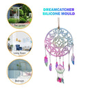 Dream Catcher Mold 15pcs Silicone Feather Pendant Dream Catcher Mold (1) Newly