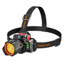 Head Flashlight Sensor Head Light Torch for Camping Hiking Adventure Emerge