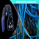 Multifunction Connector Crimping Plier Wire 8P/CAT5E/CAT5/CAT6 Crystal Head Clip