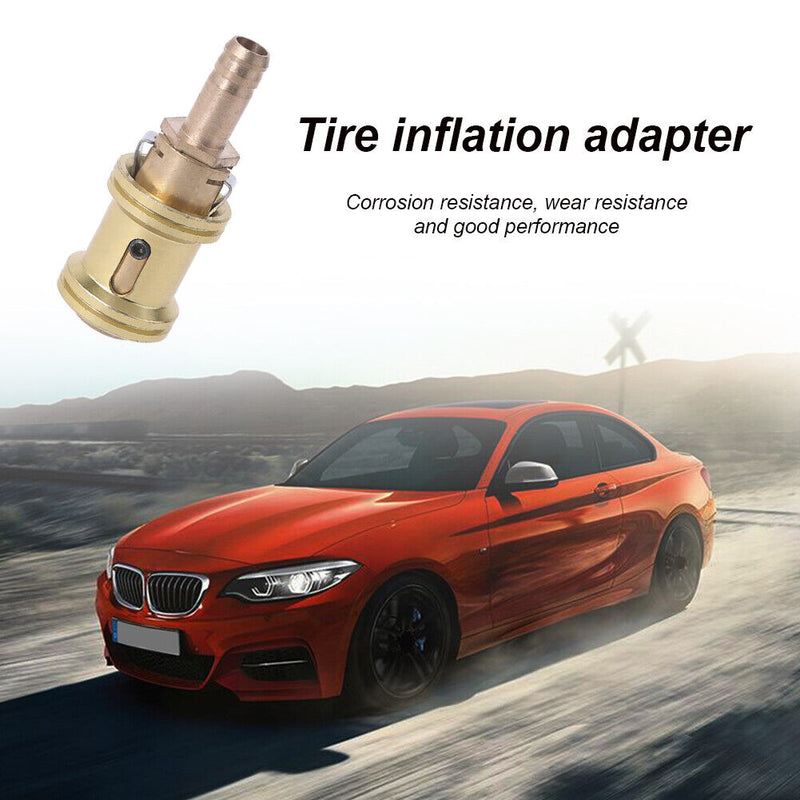 6.5/8mm Air Chuck Adapter Compressor Pump Accessories Metal for Motorcycle Tyre