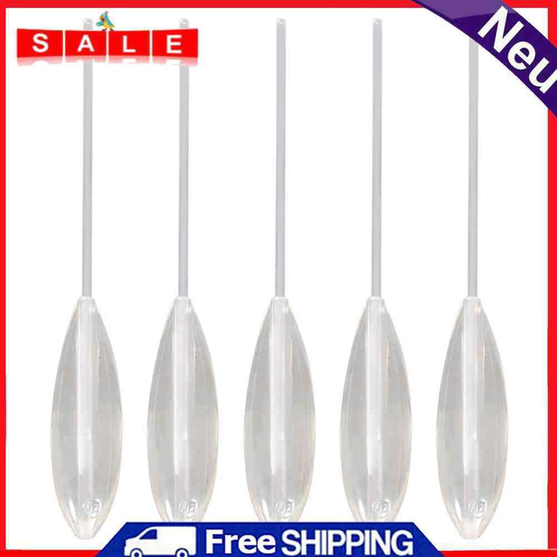 5pcs Fishing Floats Acrylic Transparent Carp Sea Casting Fishing Buoy Bobber