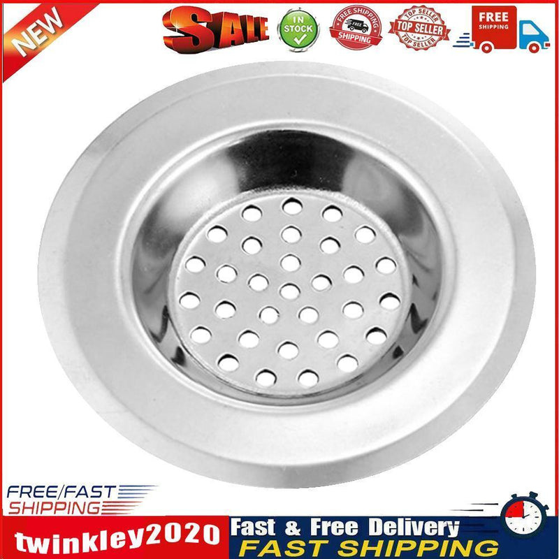 Stainless Steel Basin Strainer Kitchen Sink Filter Bathroom Hair Trap(S) Newly