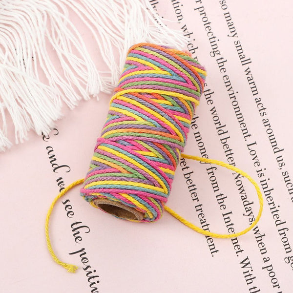 DIY Cord Gift Packing Sewing Cords Twine String Cotton Tapestry Decoration Rope