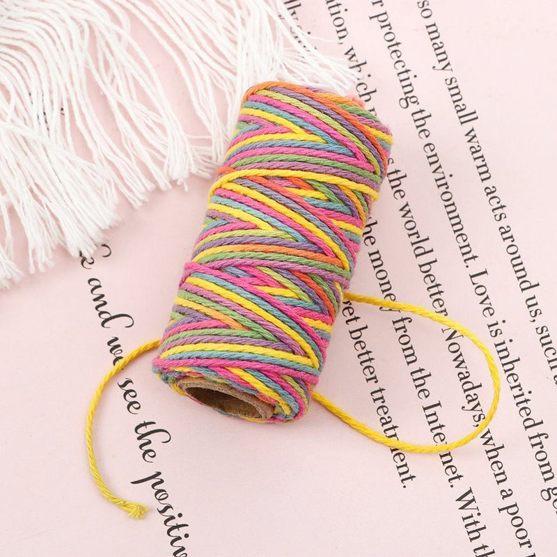DIY Cord Gift Packing Sewing Cords Twine String Cotton Tapestry Decoration Rope