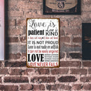 Retro Letter Rules Metal Plate Painting for Bar Pub Tin Plaques Wall Sign