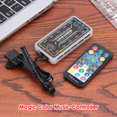 10-Port RGB Cooling Fan Remote Control Brightness Adjustable Music Controller