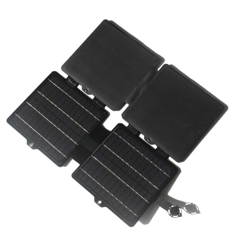 30W 5V/12V 3A ETFE Solar Panel Charger Folding Mobile Phone Mobile Power Charger