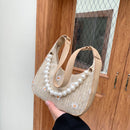 Daisy Flower Straw Women Handbag Summer Beach Holiday Woven Leather Ladies Totes