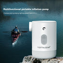 4 in 1 Mini Electric Inflatable Air Pump USB Outdoor Camping Light (White) Newly