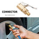 Car tire filler valve inflatable air pump clamp for car truck wheel