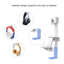Game Controller Wall Hanger Holder for PS5 PS4 Xbox Switch Headset (White) Newly