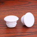 2pcs Bicycle Handlebar Plug Plastic Mountain Bike Grips Cap Covers End Stoppe