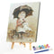 DIY Paint By Number Kit Frameless Girls Characters Handpainted Art Ornament
