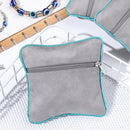 Bag Velvet Dust Protect Zipper Jewelry Bag Coin Purse Storage Pouch Packing Bag
