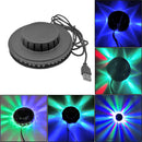 RGB Sound Activated Rotating Disco Light LED Party Stage Strobe Lamp KTV Show