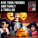 Halloween Big Mouth Tattoo Stickers Waterproof 12 Piece for Arm Face Hand Neck