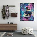 Painting By Numbers DIY Hugging Hand Painted Canvas Oil Art Picture Craft Kit