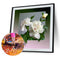 5D Diamond Painting Kit Flower out of Frame Full Round Drill Rhinestone DIY Wall