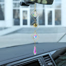 Moon Sun Ball Crystal Hanging Metal Pendant Garden Decor (20)