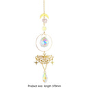 #A Crystal Wind Chime Butterfly Moth Metal Windbell Window Curtains Pendant Craf