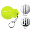Golf Line Marker Ball Clip Golf Accessories Plastic for Men Women (Yellow) Newly