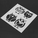 Plastic Cake Flower Spray Stencils DIY Mold Mould Fondant Template(PH-23)