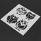 Plastic Cake Flower Spray Stencils DIY Mold Mould Fondant Template(PH-23)