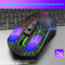X9 Wireless Game Mouse Rechargeable 2400 DPI Adjustable Mice (Star Black)
