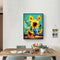 DIY Sunflower Painted On Canvas Artwork Oil Painting By Numbers Kit 40X50cm