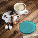 Coaster Storage Rack Silicone Mold DIY Tabletop Placemat Pads Trays Mould Newly