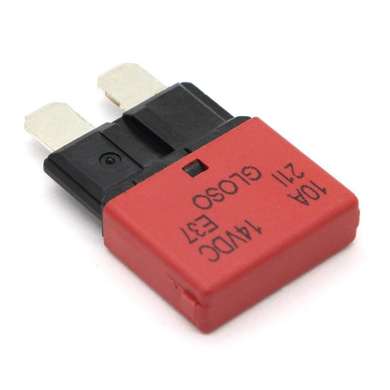 DC 28V Auto Reset ATC Circuit Breaker Blade Fuse for Car Marine Boat (10A)