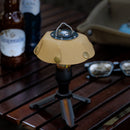 Tent Hanging Lamp Shade Cover Reflective Rainproof Lampshade Guard (Khaki) Newly