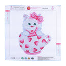 5D DIY Diamond Painting Cute Cat Cross Stitch Embroidery Rhinestones Kits 2