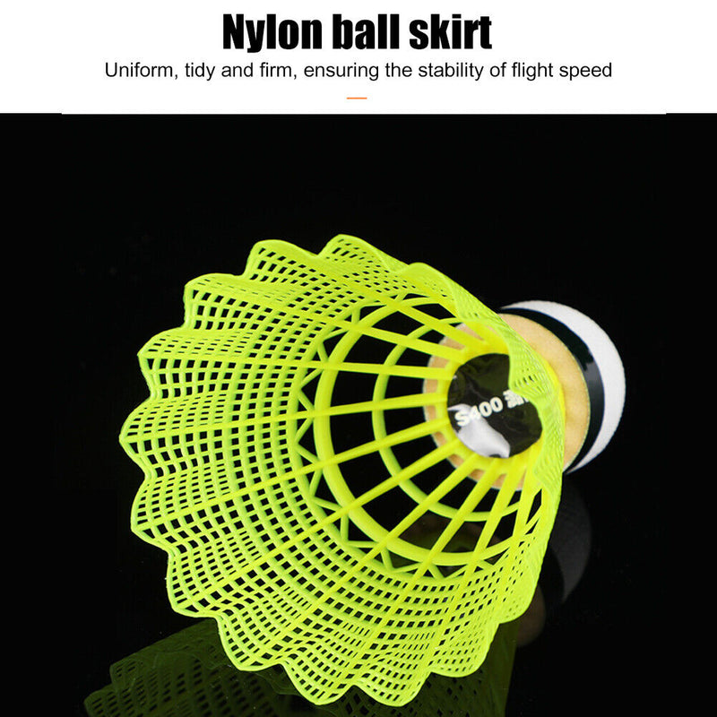 6pcs Badminton Ball Outdoor Sports Entertainment Spring Ball for Training