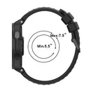 22mm Smart Watch Band for Garmin Forerunner 220 230 Straps (Black Grey) Newly