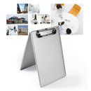 Aluminum Alloy Clipboard Writing Board Clip File Folder Document Holder (A5