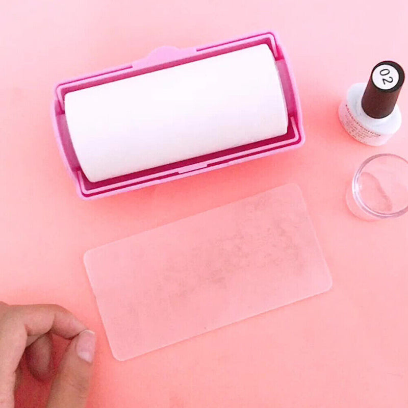 Manicure Cleaning Tools Stamper Stain Wipe for Women Beauty Makeup Cosmetic Tool