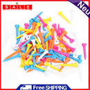 100Pcs/Set 42mm Multi Color Plastic Golf Teas Rubber Cushion Top Golf Tea Gol